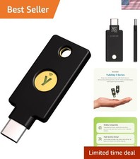 Portable YubiKey 5C NFC: Fast USB-C & NFC Aut...