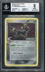 2005 Pokemon EX Delta Species Umbreon Reverse Holo Stamped 17/113 BGS 8 NM