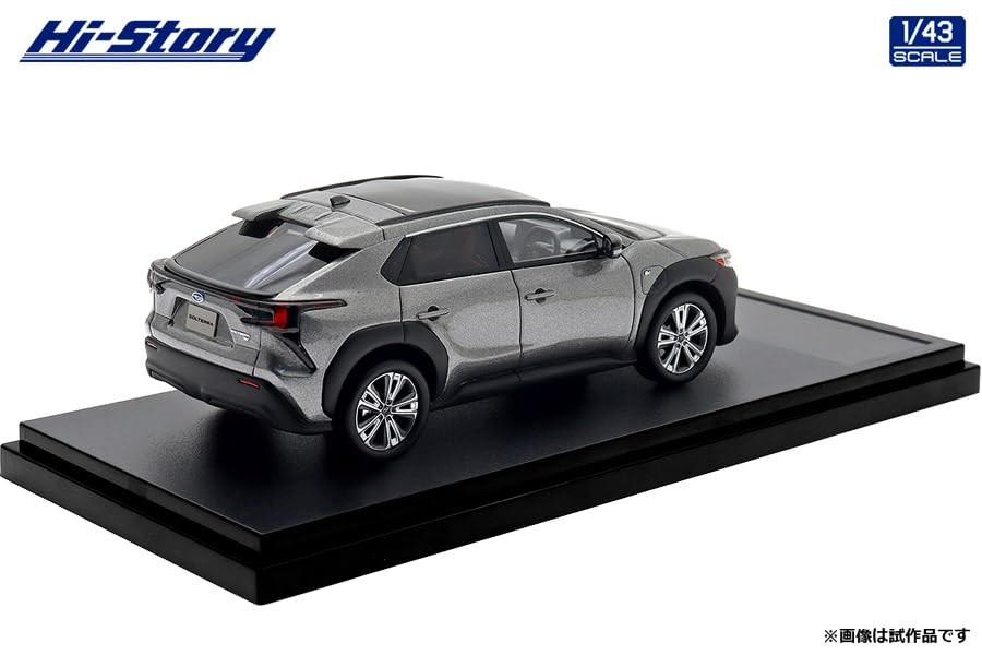 Hi Story 1/43 Subaru Solterra ET-HS 2023 Precious Metal Silver JDM