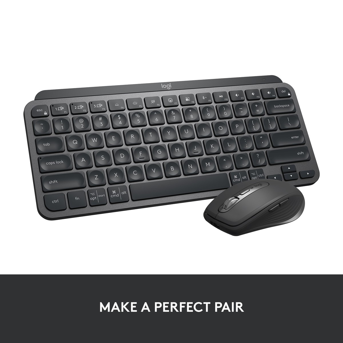 MX Keys Mini Minimalist Wireless Illuminated Keyboard-GRAPHITE-US