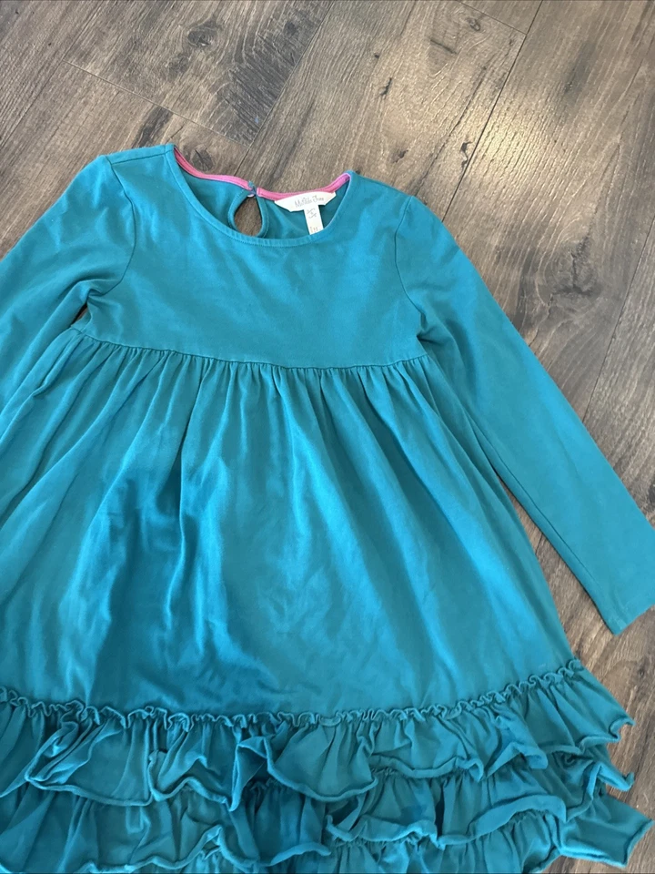 Vestido Matilda Jane Veggie Stand Talla 6 Volantes Verdes Foto 3 de 4