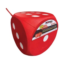 Morrell Big High Roller 17 Pound 6 Sided Any Tip Dice Cube Archery Target, Red