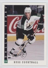 1993-94 Score American Russ Courtnall #130 0a1