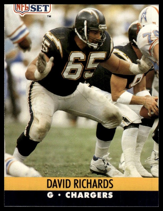 1990 Pro Set #633 David Richards