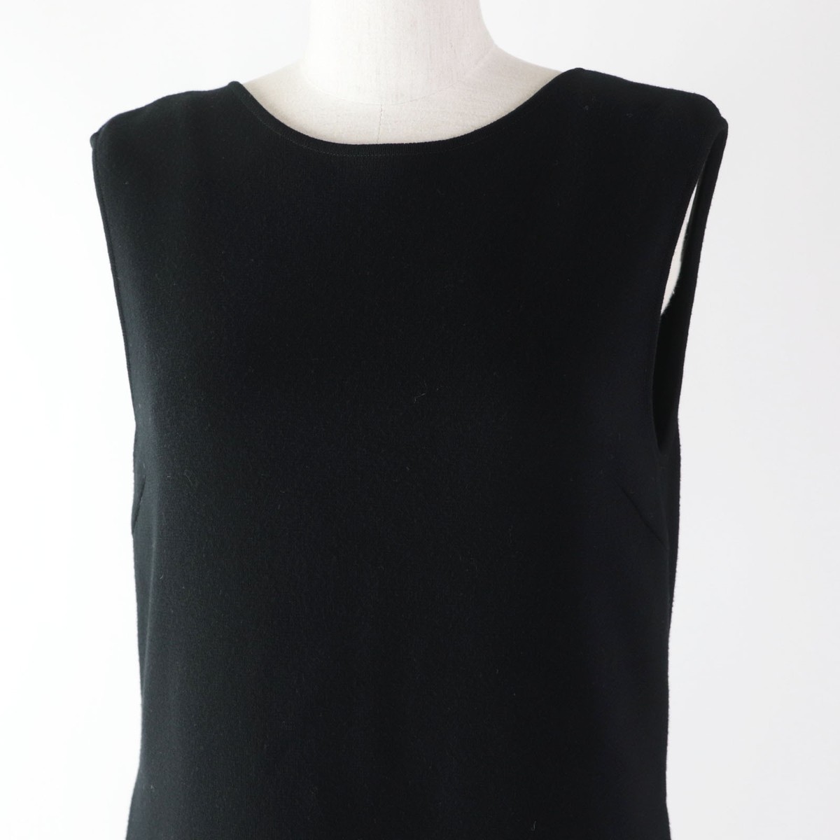 FOXEY 38024 Ladies Dress Knit Lady Layered Lace Hem Sleeveless  