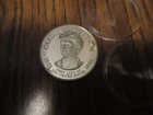 FRANKLIN MINT .925 STERLING SILVER MEDAL 35 GRAMS  CAROLINE HARRISON