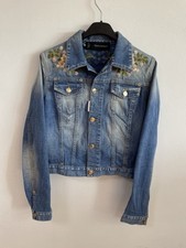 Dsquared 2 Womens Denim Jacket size IT 44 Han...