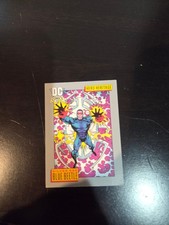 DC Comics Blue Beetle Trading Card 1992 Series 1 #2 Silver Age Hero Heritag
