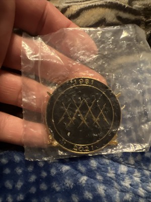 Metallica: 40th Anniversary Coin / Geburtstagsmünze 1981-2021 San