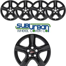 2016-2024 Chevrolet Camaro Ls And Lt 18 Black Wheel Skins 8801-gb Set4 2016-2024 Chevrolet Camaro Ls And Lt 18 Black Wheel Skins 8801-gb Set4