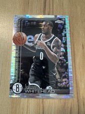 2025-26 Topps Chrome Dariq Whitehead Pulsar Refractor #91 Nets