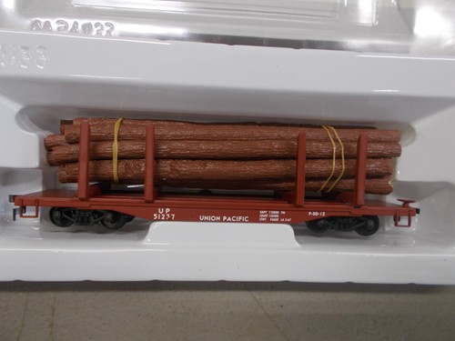 WALTHERS ~ COCHE DE TRONCOS UNION PACIFIC # 51237 CON TRONCOS ~ ESCALA HO | Zustand: New