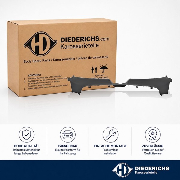 Zier Schutzleiste Frontverkleidung Oben Diederichs 1027010 FÜR Audi-image