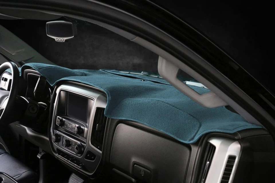 For Chevy Chevette 76-87 Coverking Polycarpet Medium Blue Custom Dash Cover Foto 2 de 4