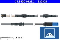 ATE 24.8190-0826.2 Warnkontakt FüR Bremsbelagverschleiß Warnkontakt FüR BMW