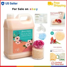 Flower Drying Silica Gel Crystals 6Lbs Color Indicating Preserve Bouquets