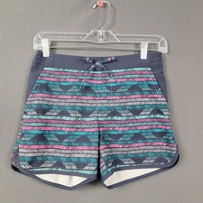 Columbia Omni-Shade Shorts Youth Medium 10/12 Swim Trunks Pattern Quick Dry