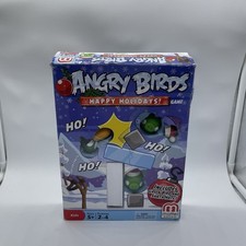 Angry Birds Happy Holidays Game Mattel Complete Mattel 2012 No Instructions