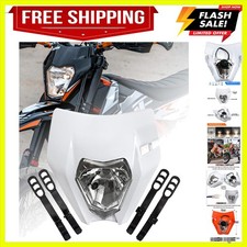 Dirt Bike Headlight Kit,Pit Bike Headlight,Universal Motorcycle Headlight,Hea...