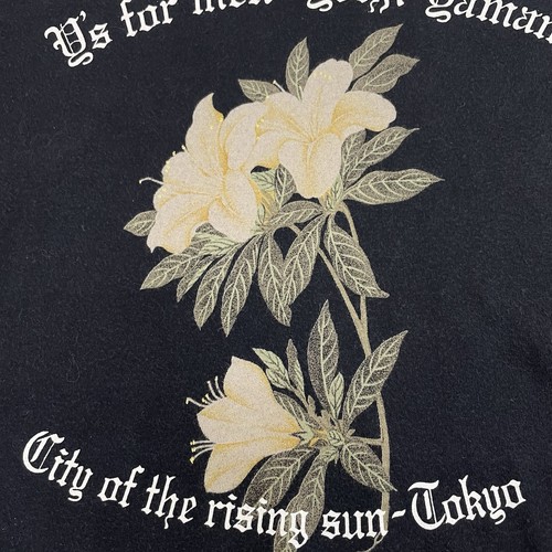 Yohji Yamamoto, 2001 Yohji Yamamoto Y’s For Men Flower Tokyo T-shirt Vintage