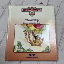 Teddy Ruxpin 1985 Replacement BOOK ONLY The Airship GUC WORLD OF WONDER