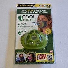 COOL TURTLE FOR FACE MASK CONTAINS 6 PIECES IN THE PACK