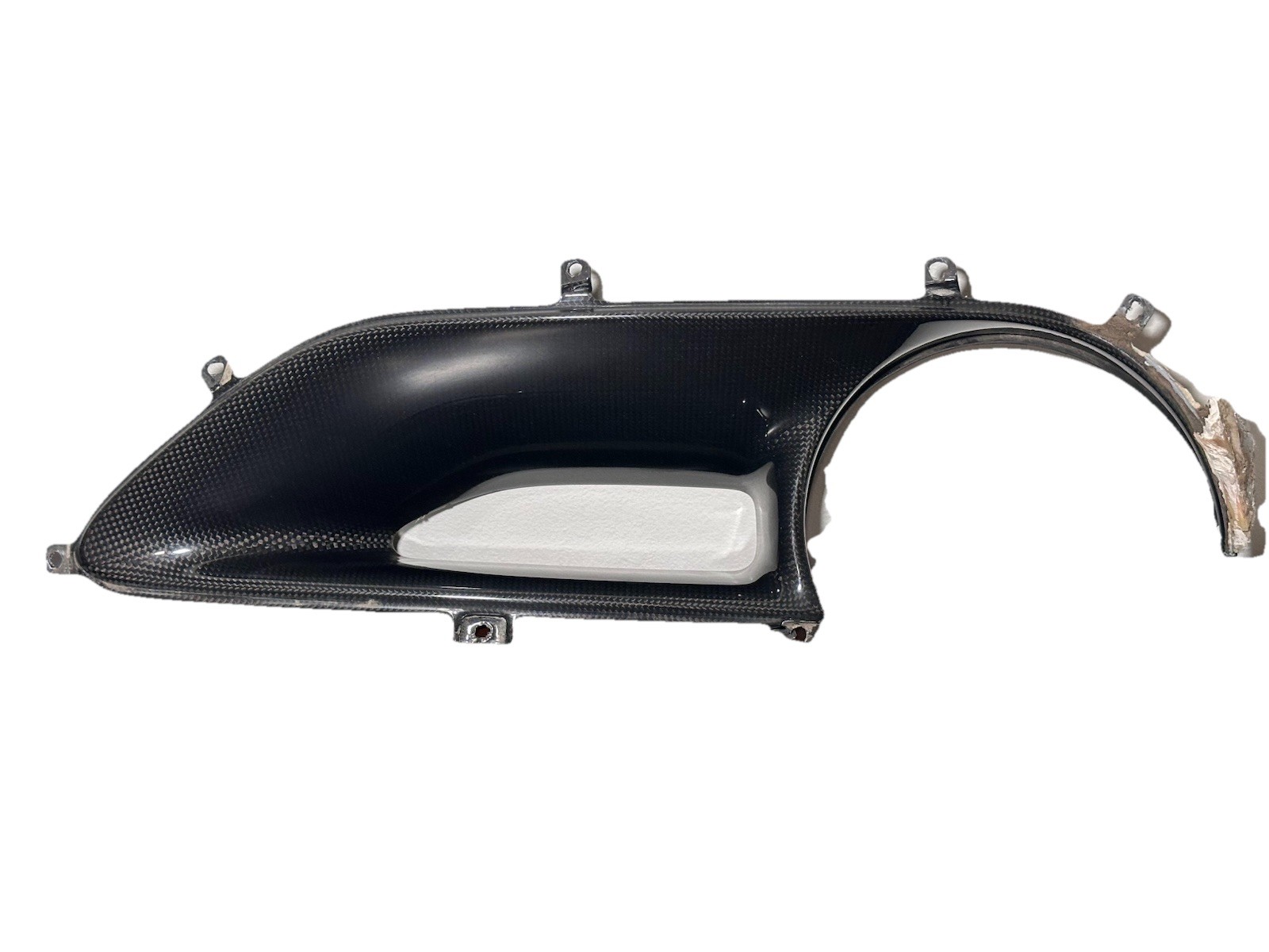 FERRARI 488 GTB SPIDER REAR LEFT CARBON FIBER AIR SURROUND OEM