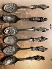 antique figural spoon lot some reed and barton — photo 5