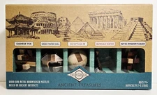 True Genius - Ancient Treasures Puzzle Set - Difficulty 2-5 Stars