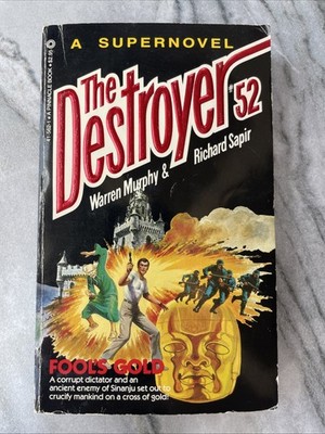 Fool's Gold PBK Warren Murphy #52 Destroyer 1983