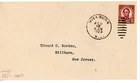 UNITED STATES-- Cover Franked with Scott #555 Canceled on 1st Day in Willburn, N