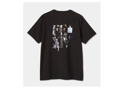 Final Fantasy XIV x Vogue Japan Schwarz Bio Baumwolle T-Shirt L Größe Neu