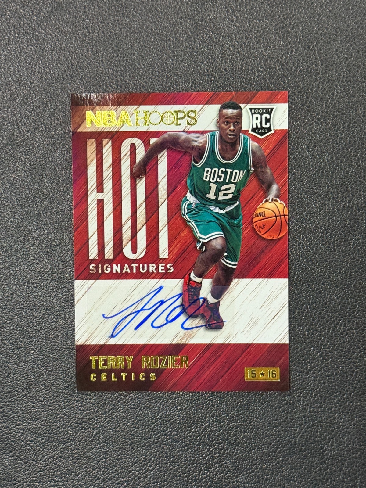 Terry Rozier #HS-TR 2015-16 NBA Hoops Hot Signatures