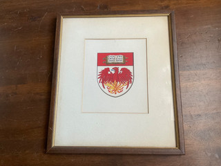 Stemma vintage Università di Chicago incorniciato