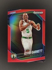 2024-25 Panini Prizm Black Kevin Garnett Legends Red Prizm #/299 Celtics #259