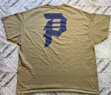 Primitive T-Shirt Mens 2XL Brown Y2K Skater Streetwear Outdoor Board Rebel Core