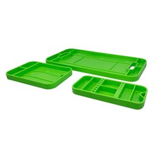 SET DI 3 VASSOI PORTAUTENSILI FLESSIBILI ANTISCIVOLO