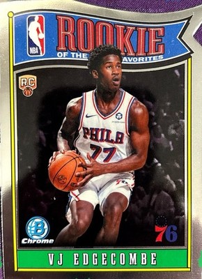 2025-26 Bowman - Rookie of the Year Favorites VJ Edgecombe #RY-3 Refractor (RC)