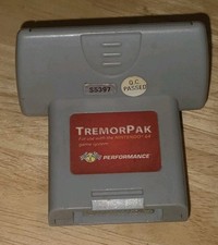 Performance Tremor Pak P-383 Nintendo 64 N64 with Battery Cover OEM Untested