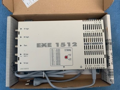 Kathrein EXE 1512 Einkabel-Multischalter  Neu OVP