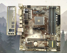 GIGABYTE GA-AX370M-DS3H AM4 MicroATX DDR4 4-DIMM Motherboard w/ I/O Shield