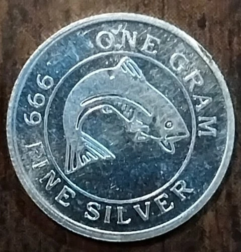 1g Silver Round .999 Fine Monarch Precious Metals