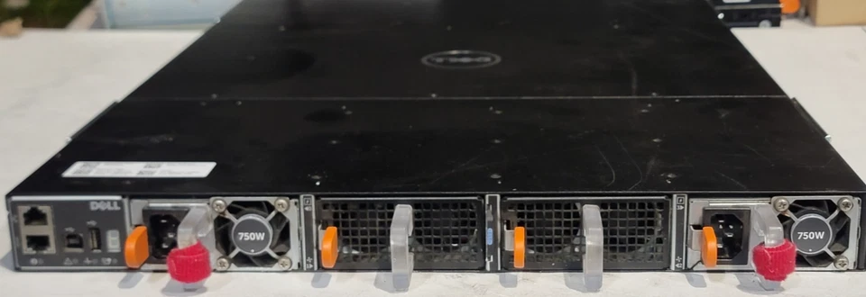 DELL, REG MOD S5000, MODULAR DATA CENTER CONTROLLER SWITCH, 750W POWER X 2, USED - Image 4 of 4