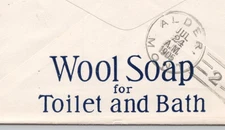 1905 Swift & Co Wool Soap for Toilet & Bath South Omaha NE  Postal Cover