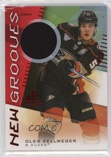 2024 Upper Deck SP Game Used New Grooves Jersey Olen Zellweger #NG-4 Rookie RC
