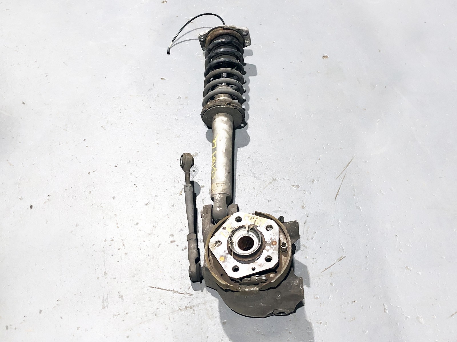 09-13 Maserati Quattroporte M139 Rear Left Driver Strut Shock & Knuckle 88K 10