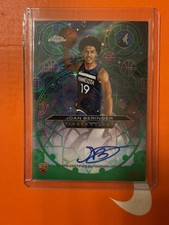 2025-26 Topps Chrome Joan Beringer RC Chromographs Style Auto Green 10/99