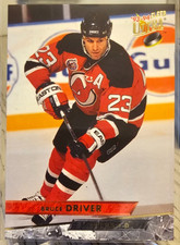 1992-93 Fleer Ultra Bruce Driver #214 New Jersey Devils