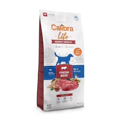 8595706701259 CALIBRA Life Senior Medium Fresh Beef - trockenfutter für Hunde - 