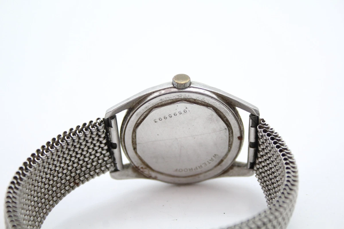 Zenith Steel Watch Ref. 9595993 Hand Wind Working